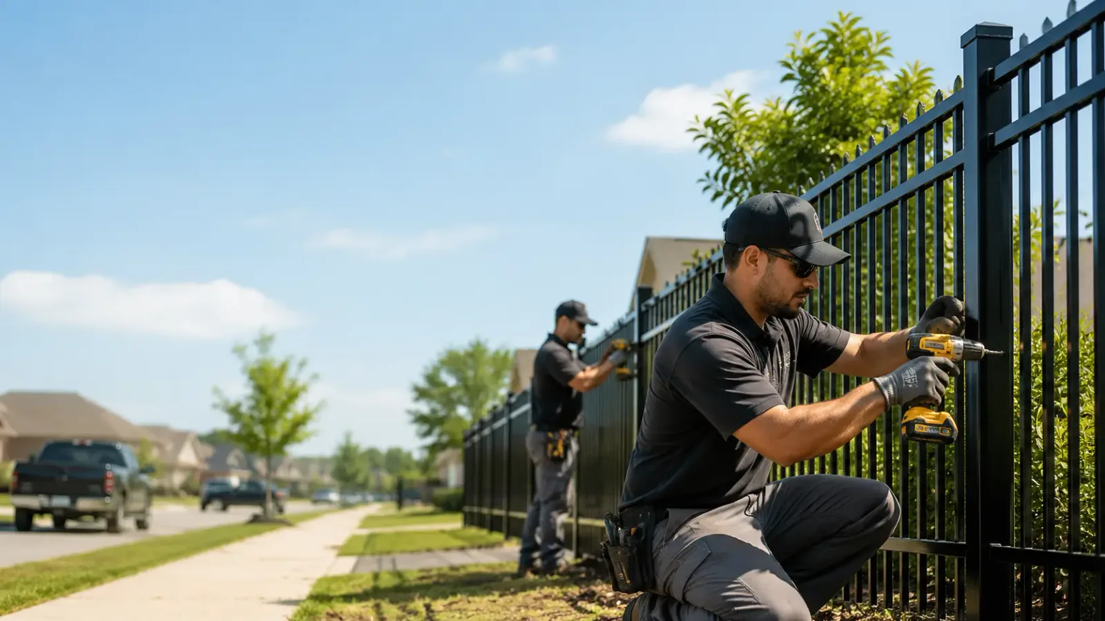 Metal Fence Installation in Nordheim, TX